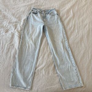 Curve Love High Rise Loose Jeans